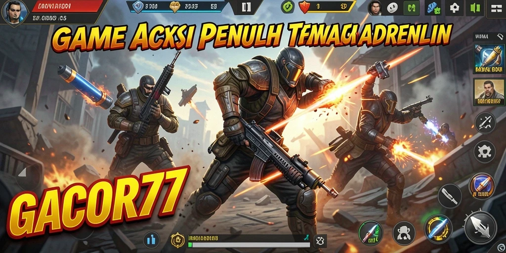 Screenshot dari gameplay GACOR77 menampilkan aksi yang seru dan mendebarkan.