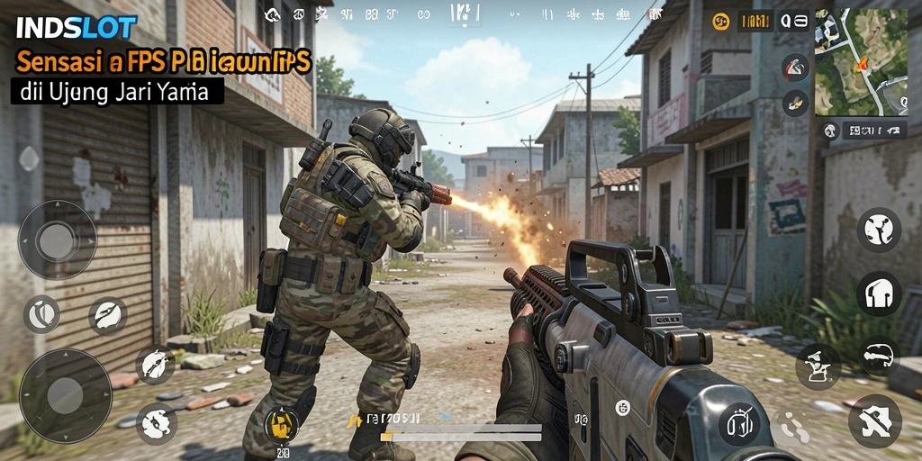 Screenshot gameplay <strong>INDSLOT</strong> yang menunjukkan aksi seru di pertempuran.