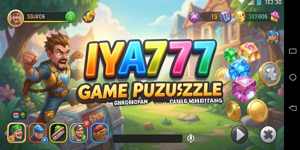 Tampilan menarik dari gameplay IYA777 yang menampilkan berbagai teka-teki.
