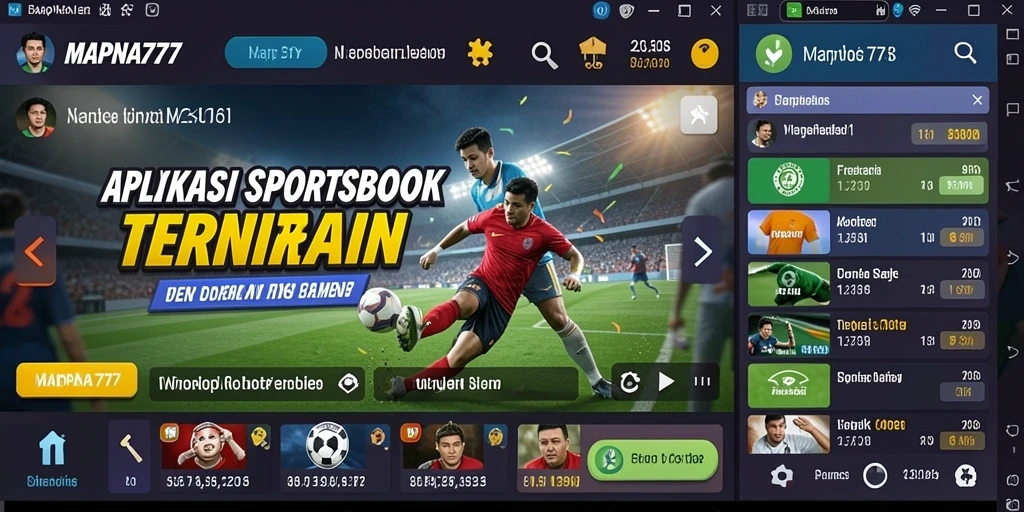 Screenshot gameplay MAPNA777 yang menampilkan opsi taruhan yang beragam.