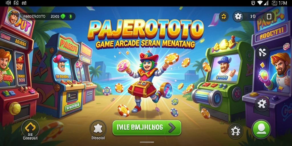 Tampilkan gameplay seru PAJEROTOTO dengan grafis vibrant.