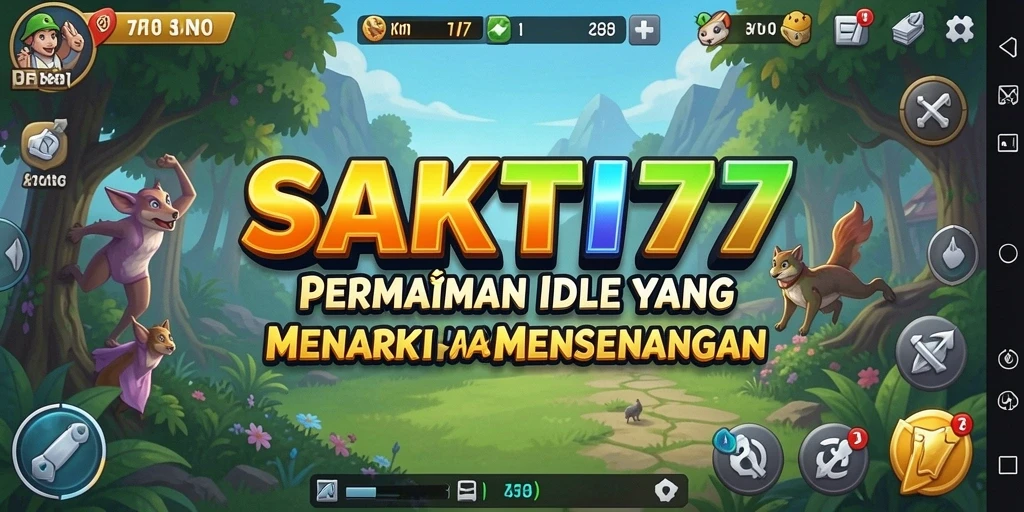 Tampilan gameplay SAKTI77 yang seru dan penuh warna.